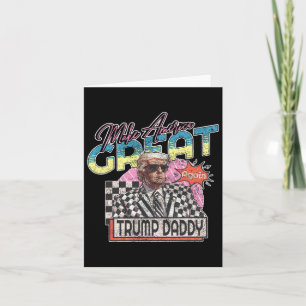 Cartão Faça com que o Pai da América do Excelente seja en