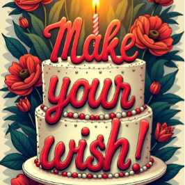 Cartão Faça com que seu Sapo de Aniversário de Desejo sej