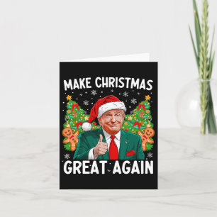 Cartão Faça Excelente De Natal Novamente Papais noeis Eng