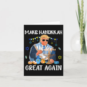 Cartão Faça Hanukkah Excelente De Novo Judeu Ugly Chanuka
