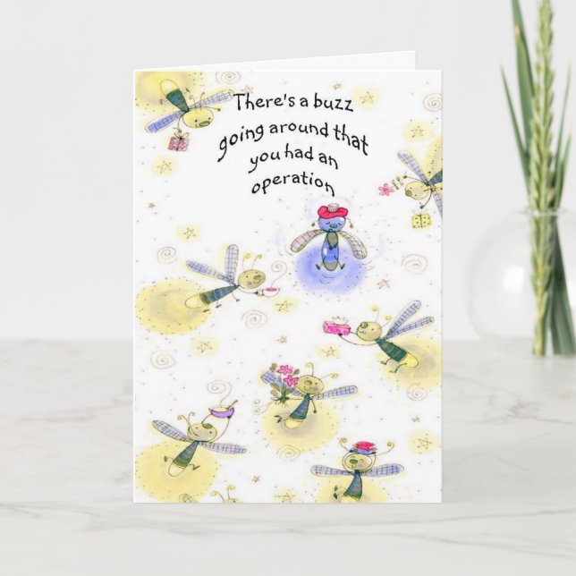 Cartão Faça o Bem-Buzz andar à sua volta e você teve uma  (Frente)