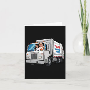 Cartão Faça o Excelente de lixo americano novamente Trump