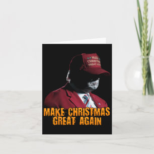 Cartão Faça o Excelente de Natal de novo Xmas Engraçado T