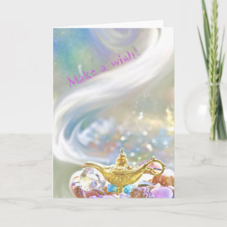 Cartão Faça um desejo!