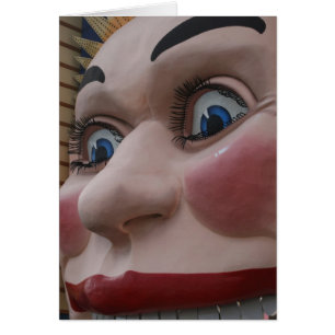 Cartão face da luna