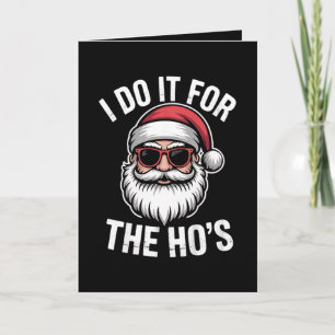 Cartão Faço-O Para Os Papais noeis De Natal Engraçados.