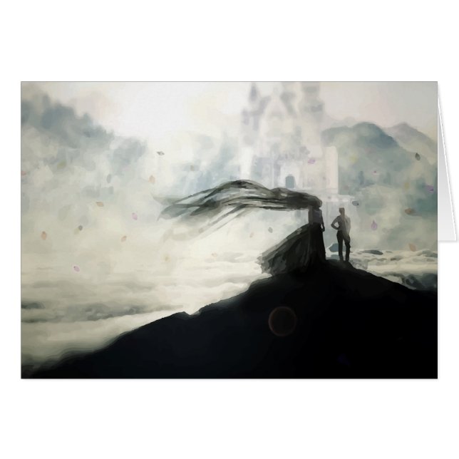 Cartão Fada (Frente Horizontal)