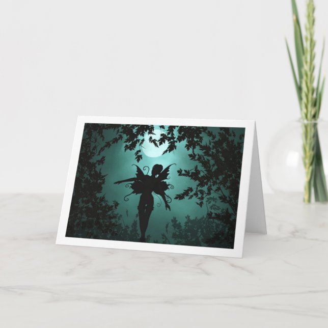 Cartão Fada bonita (Frente)