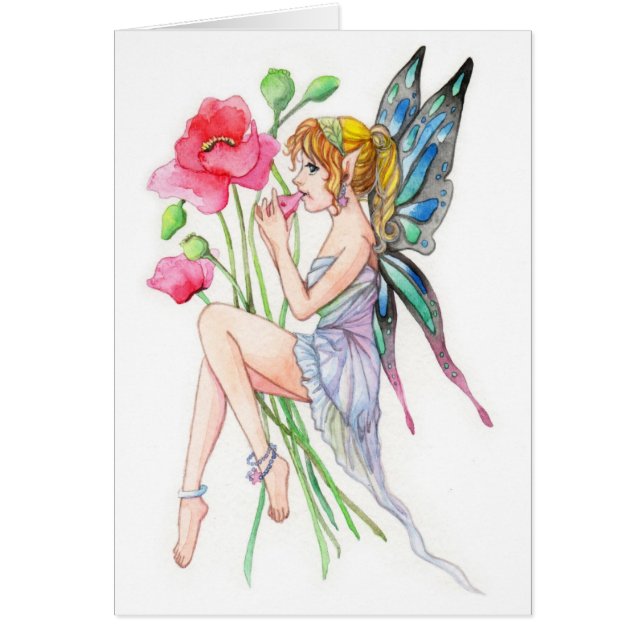 Cartão Fada com Ocarina (Frente)