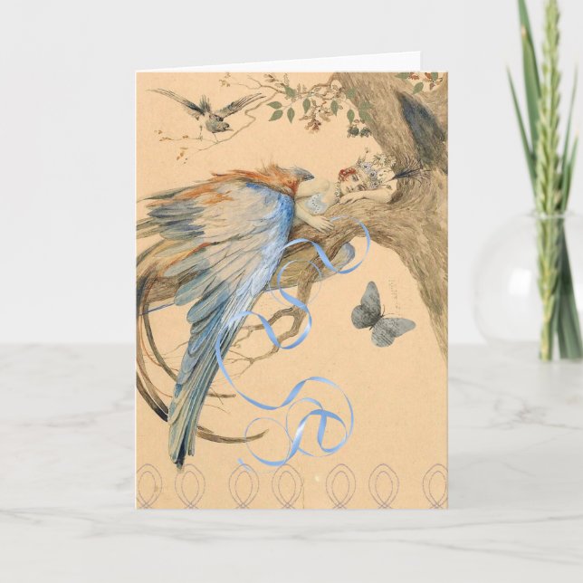 Cartão Fada da floresta (Frente)