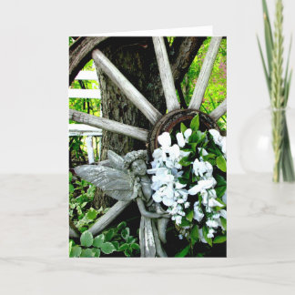 Cartão Fada do jardim