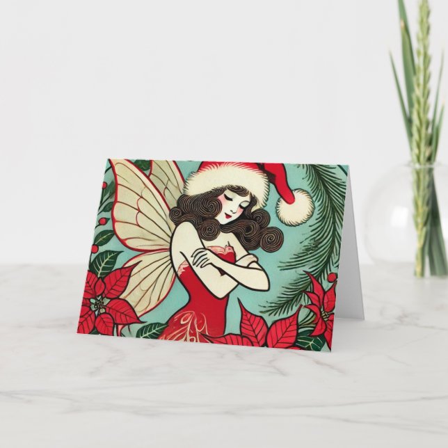 Cartão Fada do Yule                                       (Frente)