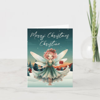 Cartão Fada Fácil Natal