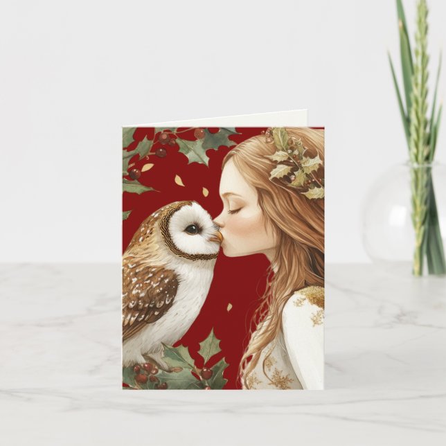 Cartão Fada Faliada Faliada Faliosa Festcore Cute Forestc (Frente)