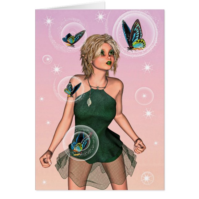 Cartão Fada Fátea (Frente)