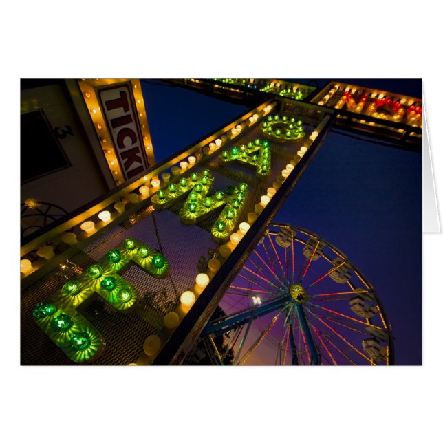 Cartão Fair Estatal de Kentucky (Frente Horizontal)