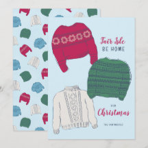 Fair Isle Fique em Casa - Suéteres de Natal