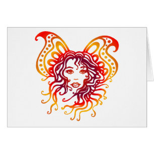 Cartão Fairy-3 místico