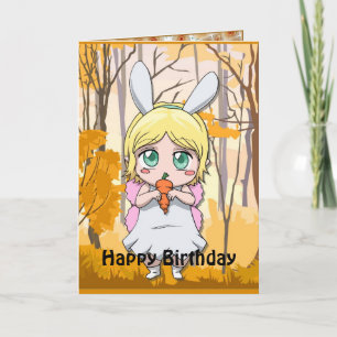 Cartão Fairy Birthday - Share my carrot