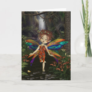 Cartão Fairy Dahlia - Greeting Card