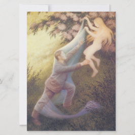 Cartão Fairy Dream (por Theodor Severin Kittelsen)