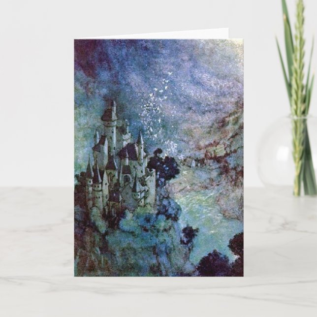 Cartão Fairy Land Edmund Dulac Fine Art Card (Frente)