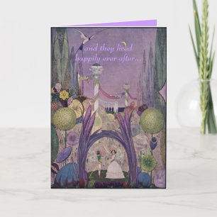 Cartão Fairy Tale Wedding Card