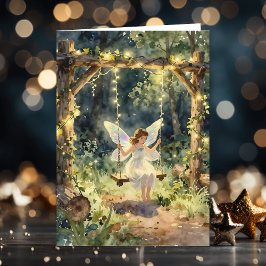 Cartão Fairy Themed Girl's Birthday