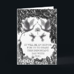 Cartão Fairy Whimsical Forest of Magic<br><div class="desc">Fairy whimsical forest of magic its a look that feels so magical that it came out straight of the dream and imagination,  from its forested trees to blossoming flowers scattered all around with many colorful and fun insects,  bugs and etc.</div>