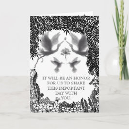 Cartão Fairy Whimsical Forest of Magic