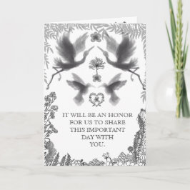 Cartão Fairy Whimsical Forest of Magic