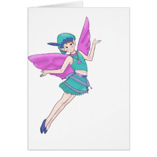 Cartão Fairy Woodland Sylph, Faerie