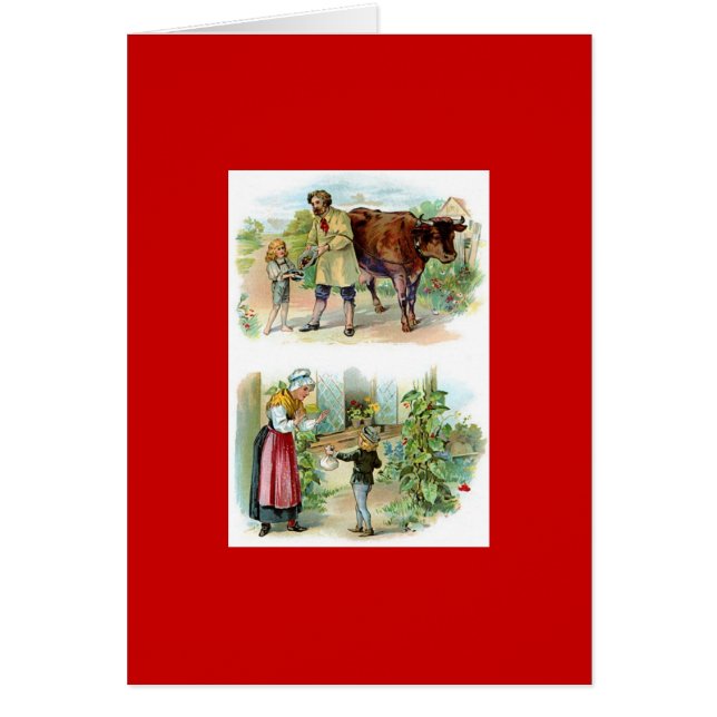 Cartão Fairytale Clássico (Frente)