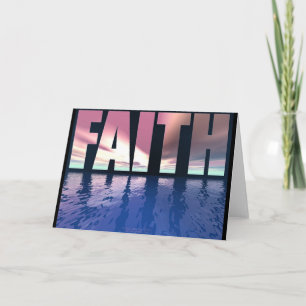 Cartão Faith
