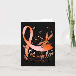 Cartão Faith Hope ama o Dragão de Consciência do RSD CRPS