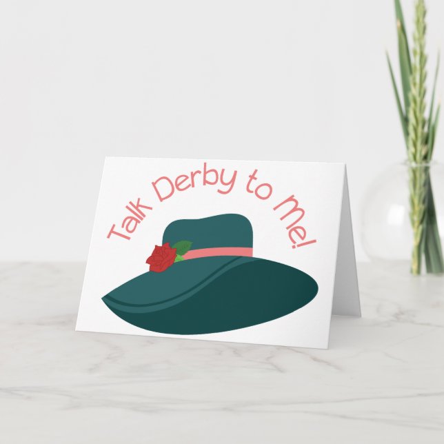 Cartão Falar com Derby (Frente)