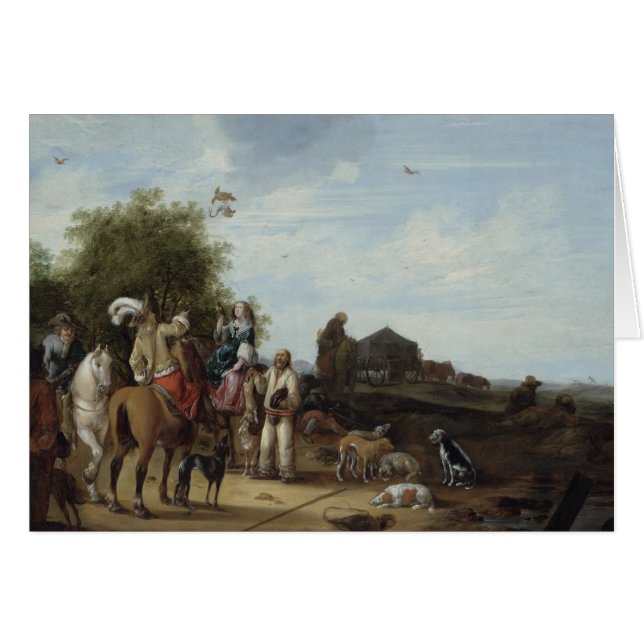 Cartão Falcoaria (Frente Horizontal)