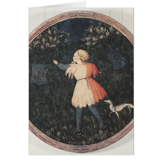 Cartão Falcoeiro novo, escola florentino (Frente)