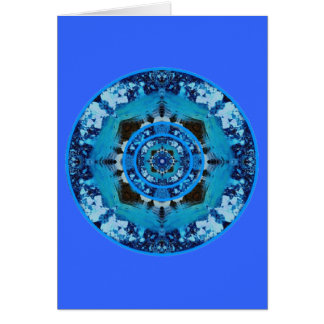 Cartão Fale a garganta Chakra da conversa