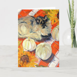 Cartão FAll Kitty Greeting card