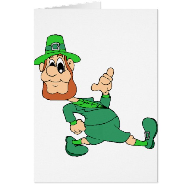 Cartão Fallen Irishman (Frente)