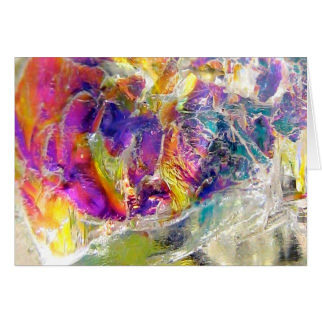 Cartão Falln Aura Crystal (Frente Horizontal)