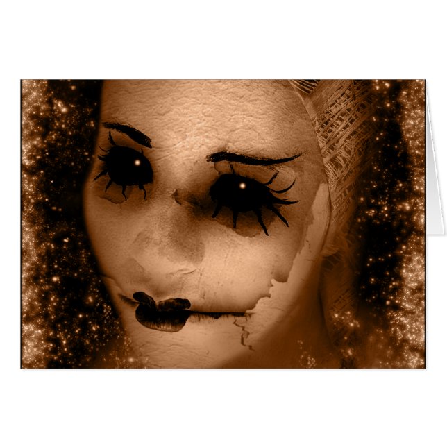 Cartão Falln Broken Pierrot (Frente horizontal)