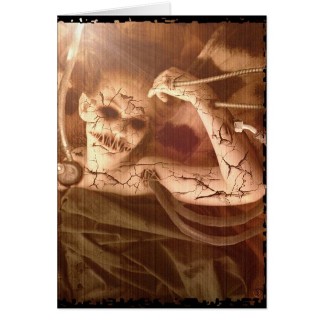 Cartão Falln Delicate Experiments (Frente)