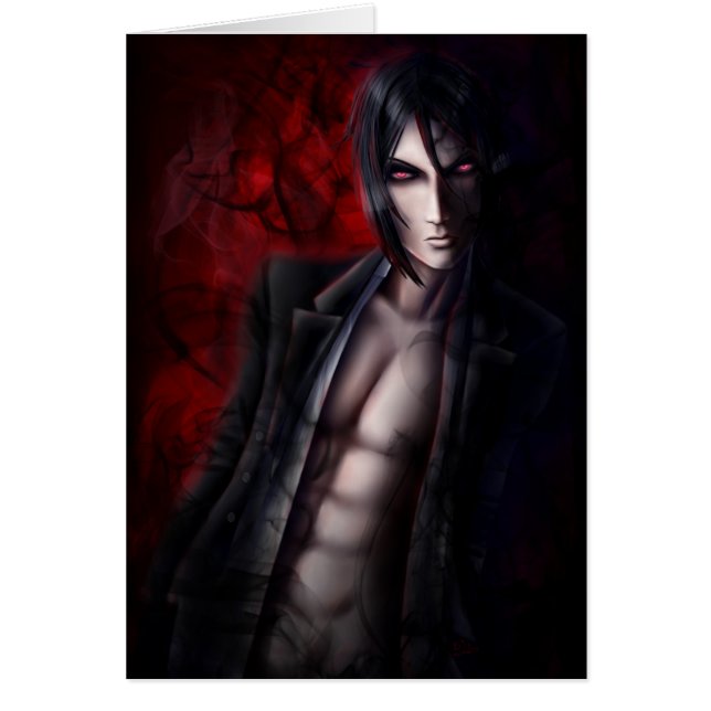 Cartão Falln Devil's Night (Frente)