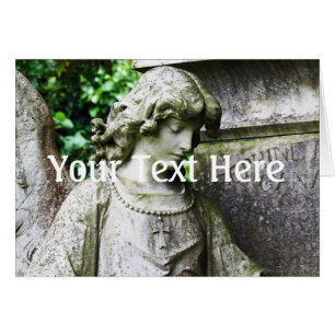 Cartão Falln Garden Angel