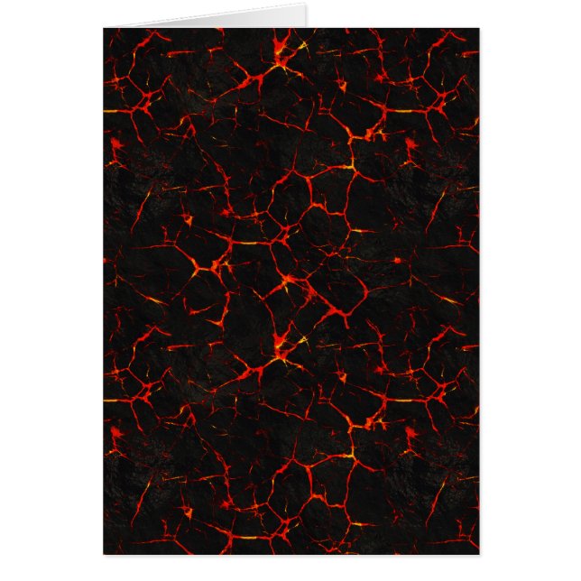 Cartão Falln Hot Lava (Frente)