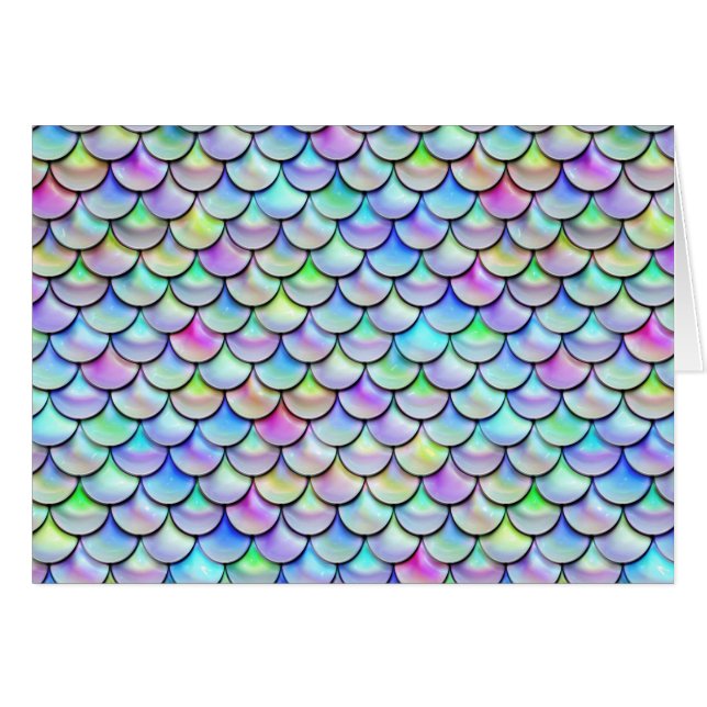 Cartão Falln Rainbow Bubble Scalds (Frente Horizontal)