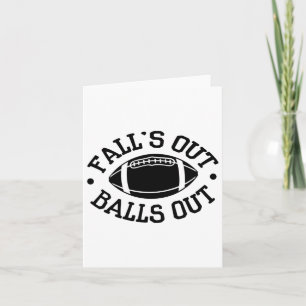 Cartão Fall's Out Bylls Out