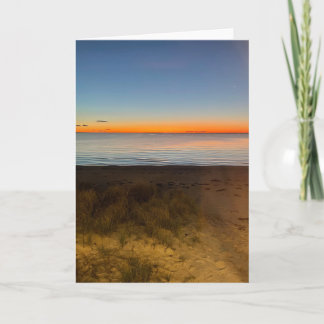 Cartão Falmouth Cape Cod Sunset Greeting Card